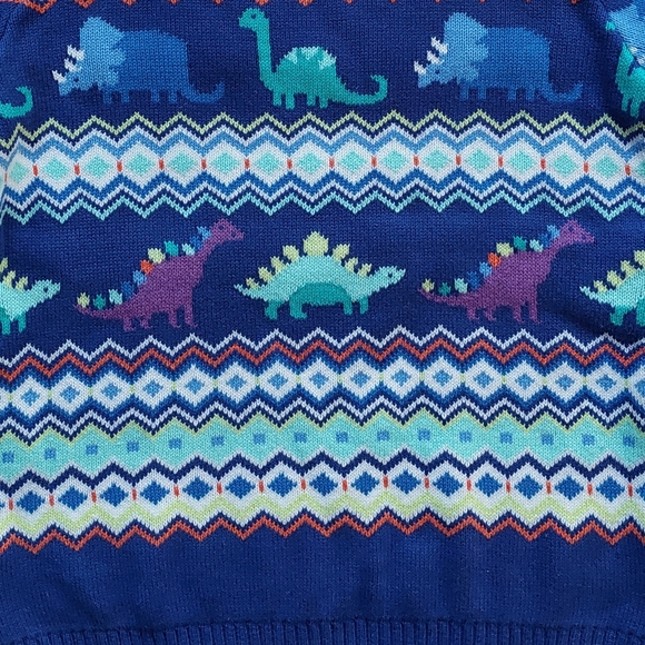NWT Gymboree dinosaur sweater size 7 - Picture 15 of 16